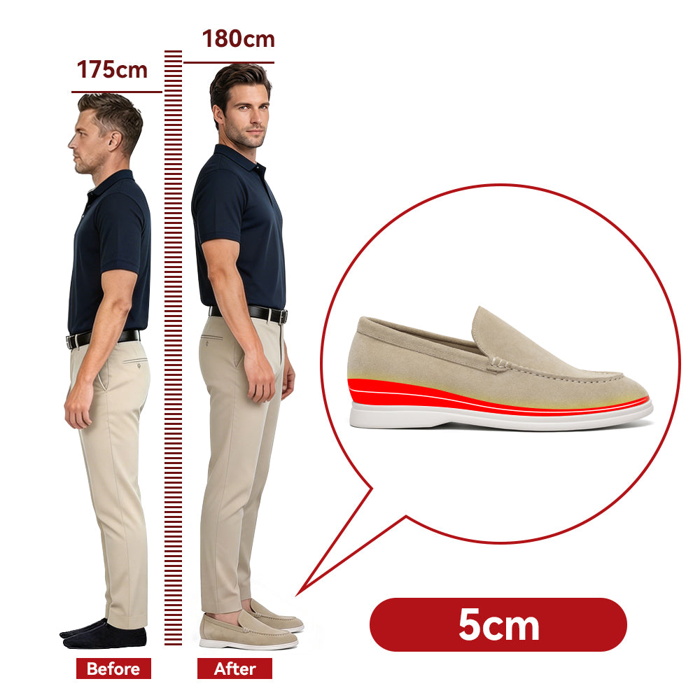 SCHUHE DIE GRÖßER MACHEN VINCENZO +5 CM